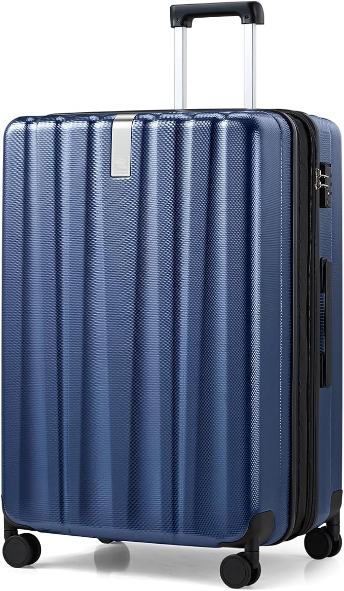 Hanke 29 Inch Expandable Checked Luggage Lightweight PC Hard Shell Luggage by Hanke