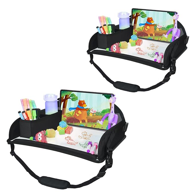 Upgraded Kids Travel Tray for Airplane by Unknown