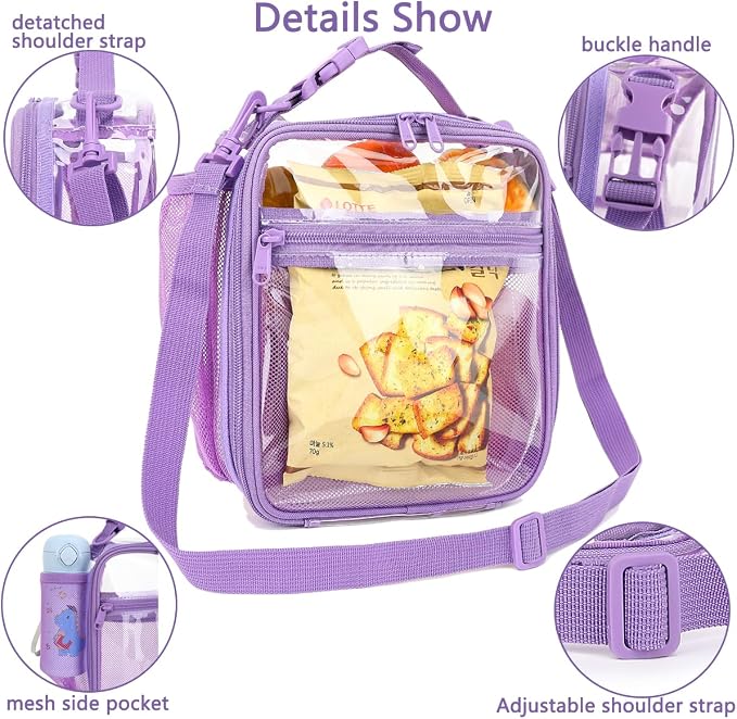 FlowFly Kids Lunch box Insulated Soft Bag Mini Cooler Back to School Thermal - Image 4