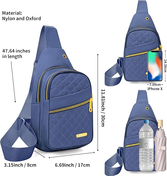 Small Sling Bag For Women Men Casual Crossbody Sling Backpack - Image 2