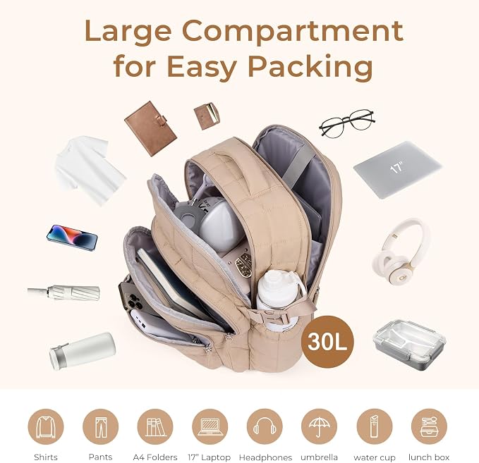 CLUCI 17.3 Inch Laptop Backpack - Image 5