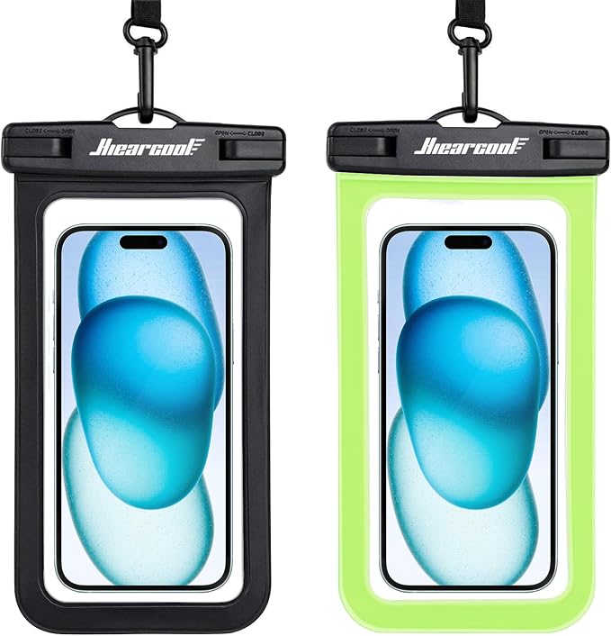 Hiearcool Waterproof Phone Pouch, Waterproof Phone Case by Hiearcool