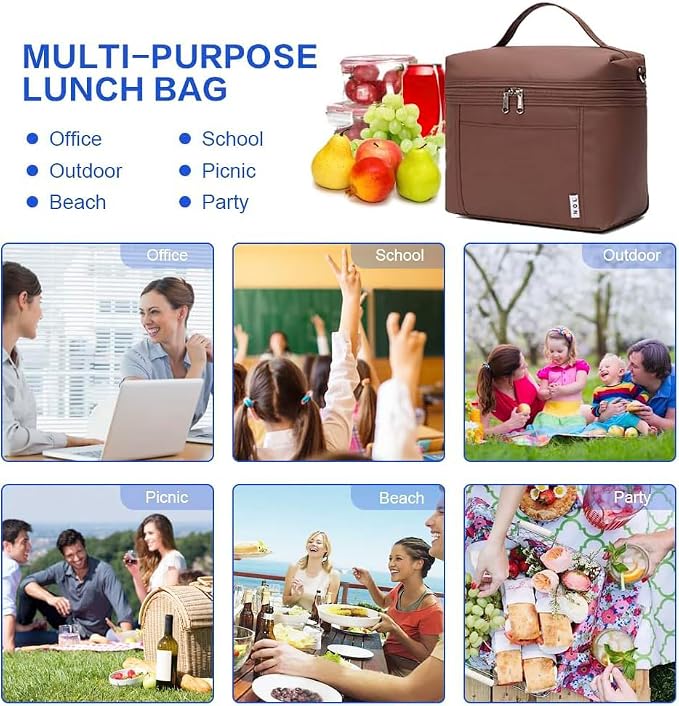 NOL Natural Organic Lifestyle Insulated Lunch Bags - Image 4