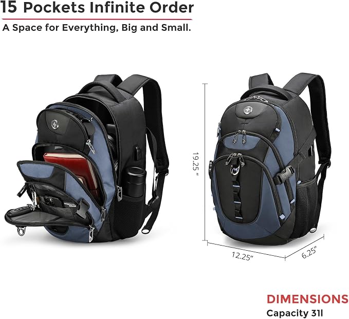 Swissdigital Design Laptop Backpack - Image 5
