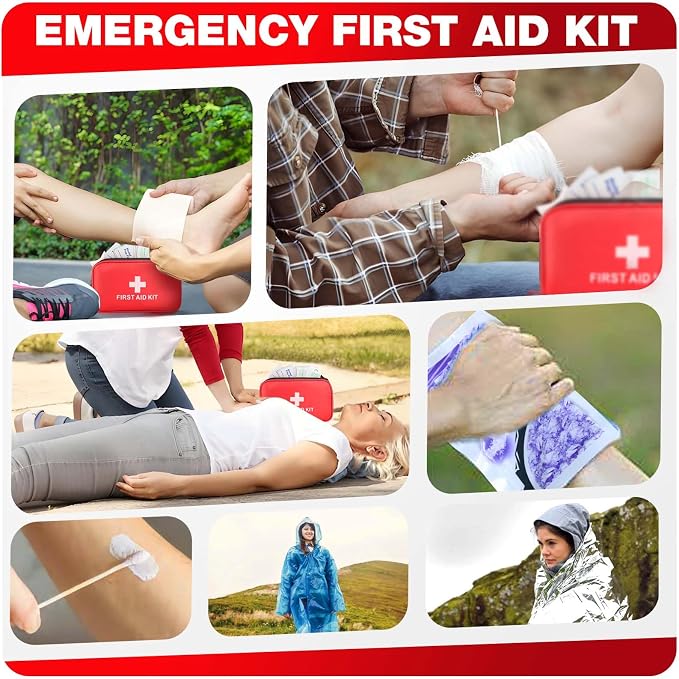 First Aid Kit 194 Piece Emergency Kits - Image 7