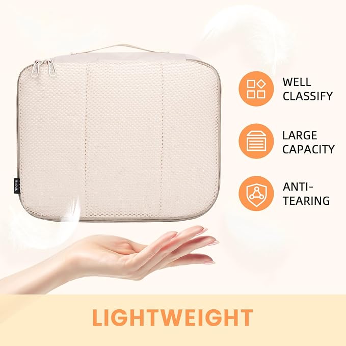 BAGAIL 6 Set Packing Cubes Luggage Packing Organizers - Image 3