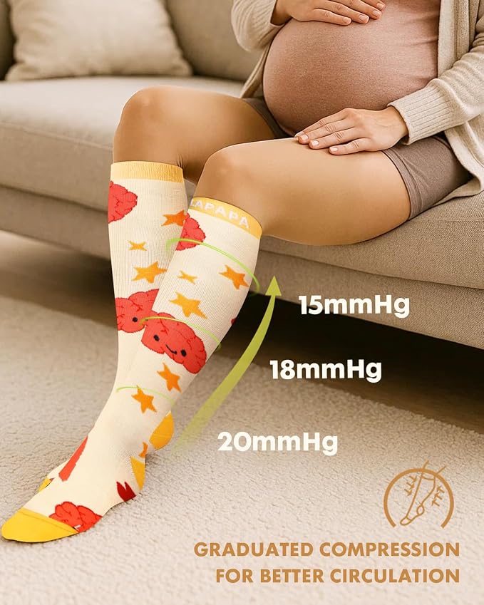 Thick Soft Cotton Compression Socks - Image 4