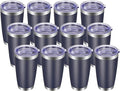 VEGOND 20oz Tumbler with Lid and Straw Stainless Steel Tumbler Cup Bulk Vacuum by VEGOND