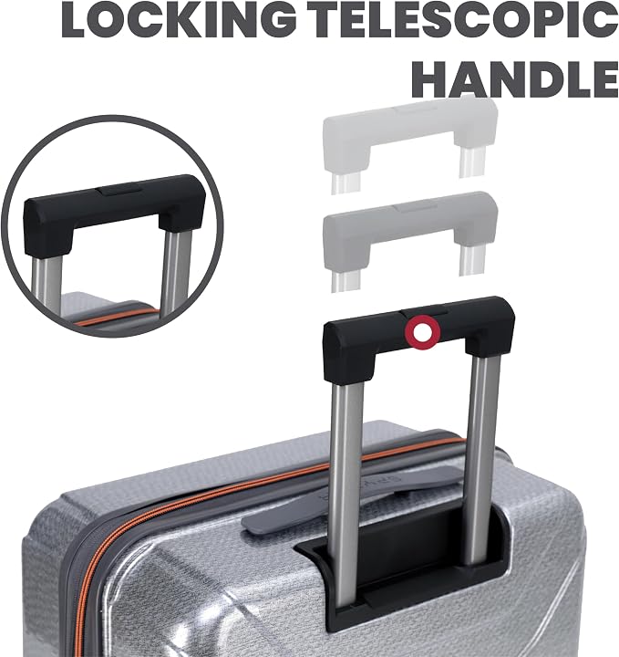 Spyder Traverse 20 Inch Carry On Expandable Hardside Upright Suitcase - Image 5