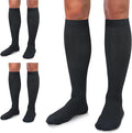 Medical Compression Socks for Women and Men 3 Pairs 20-30 mmHg Knee High by UUSOCKS