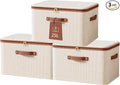 Tuza 3 Pcs Rigid Storage Bins by TidySpaceSoftlyStyled