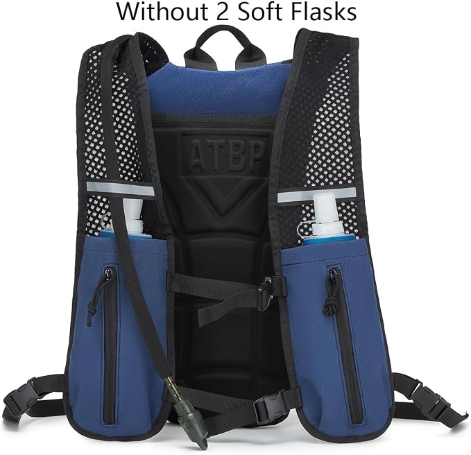 ATBP Running Hydration Vest Pack Tactical 3L Water Bladder Backpack Bag - Image 2