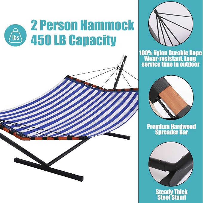 TegerDeger 12FT 2 Person Hammock - Image 4