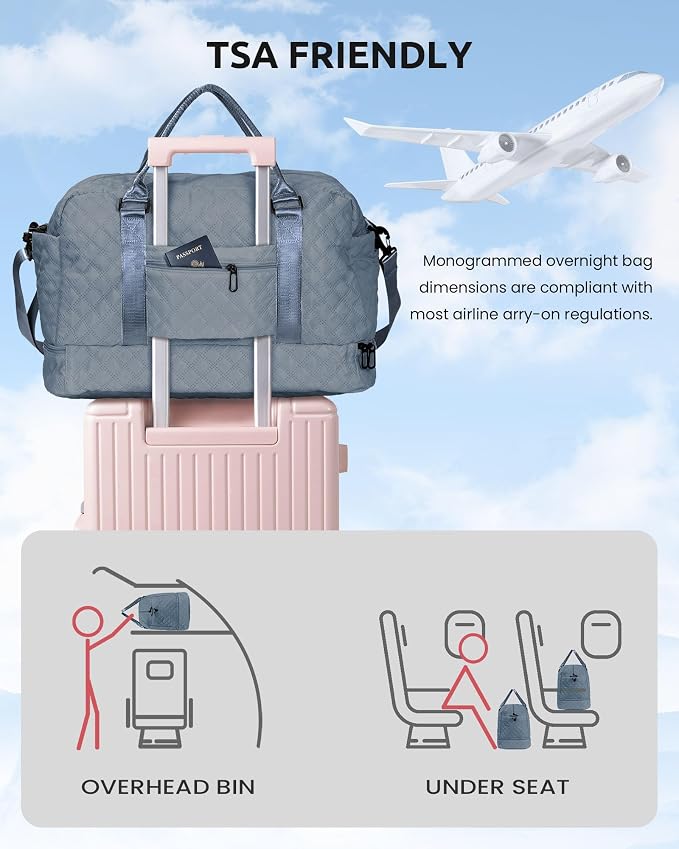 Personalized Weekender Bag for Women - Image 5