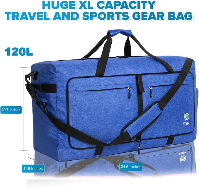 Bago Large Foldable Duffel Bags - Image 5