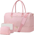 Travel Duffle Bag for Women Weekender Overnight Bag by FOCDOD