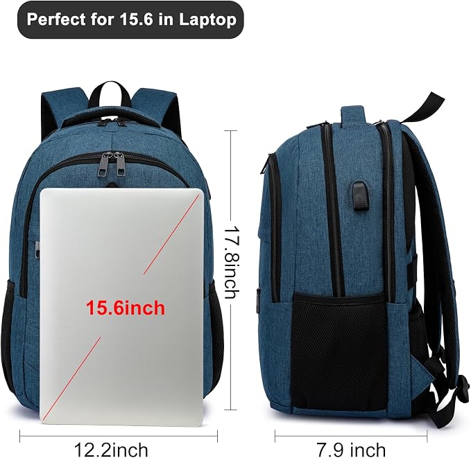 Backpack for Boys Men, School Backpack for Teens Girls, Lightweight Casual High - Image 5