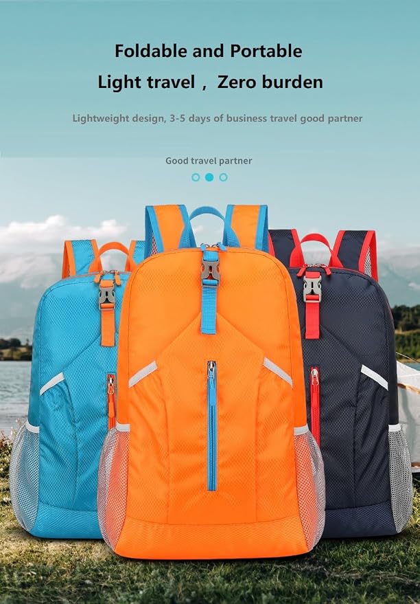 25L Hiking Backpack Foldable Sports Daypack Camping Collapsible Bag Water - Image 6