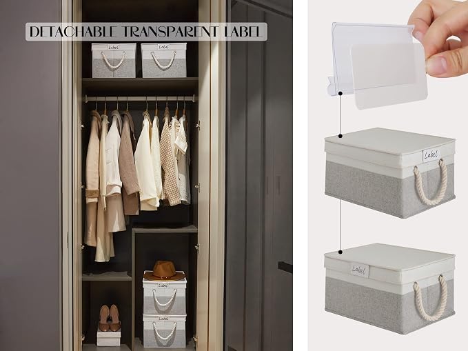 LoforHoney Home Fabric Storage Bins - Image 2