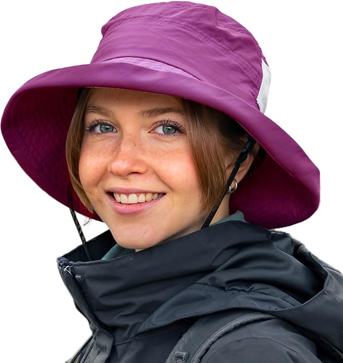 TOP-EX XL/XXL Women’s Wide Brim Bucket Sun Hat by TOPchoiceforEXtraXLXXLXXXLadventures