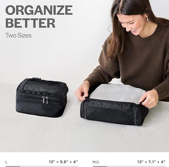 Compression Packing Cubes for Travel - Image 3