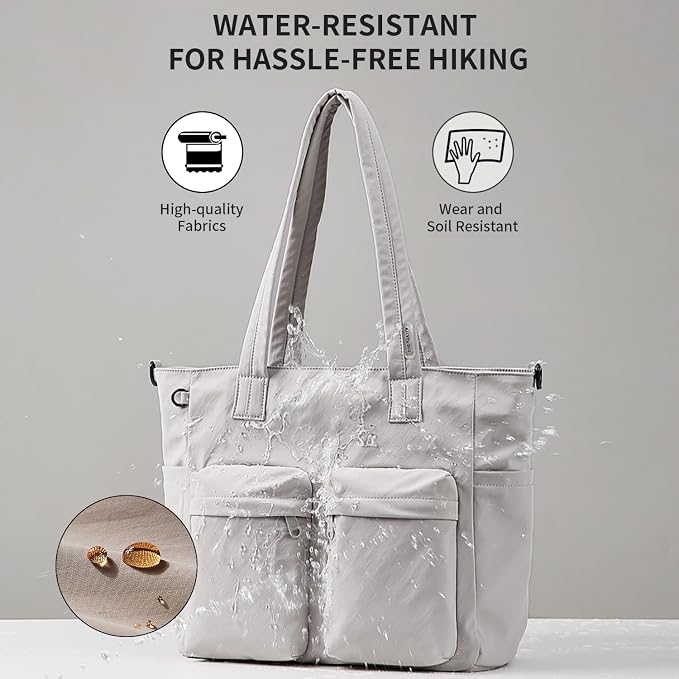 aji Tote Bag for women work, Water-Resistant Tote Bag - Image 5