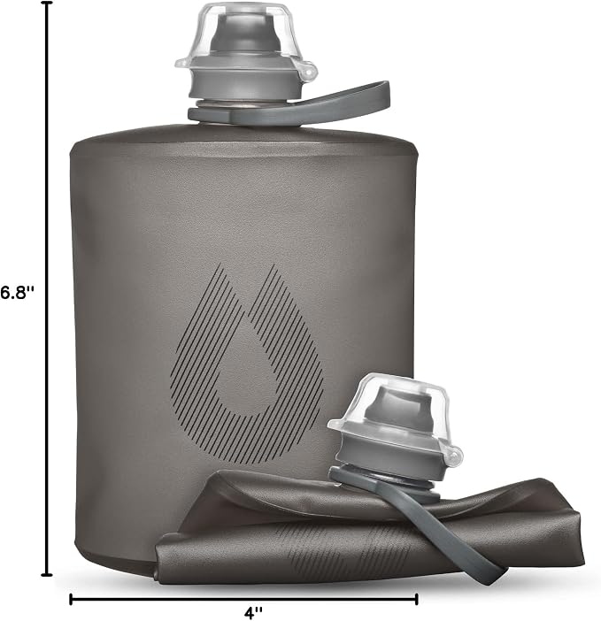 HydraPak Stow - Collapsible Backpacking Water Bottle - BPA Free, Ultra Light - Image 7