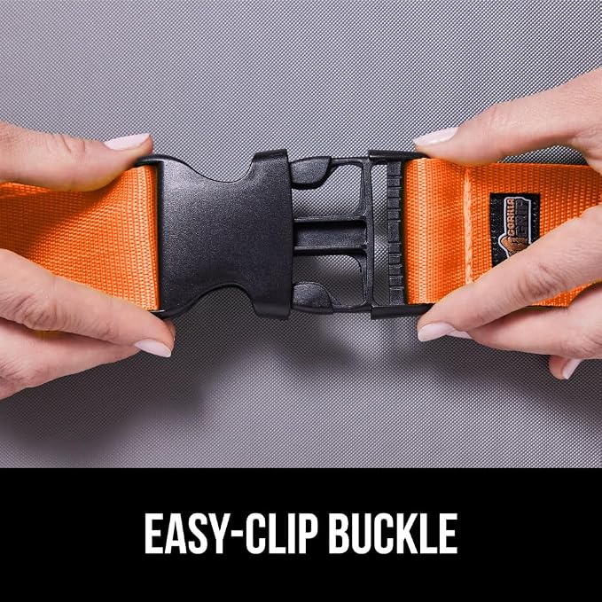 GORILLA GRIP Heavy Duty 4 Pack Adjustable Luggage Straps - Image 7