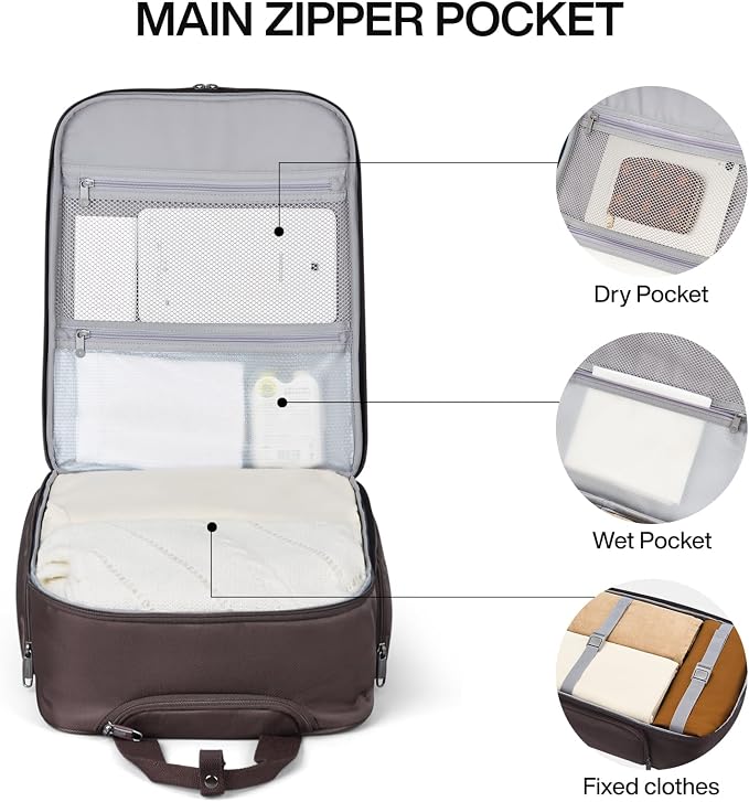 Hanke Softside Underseat Carry On Luggage - Image 6