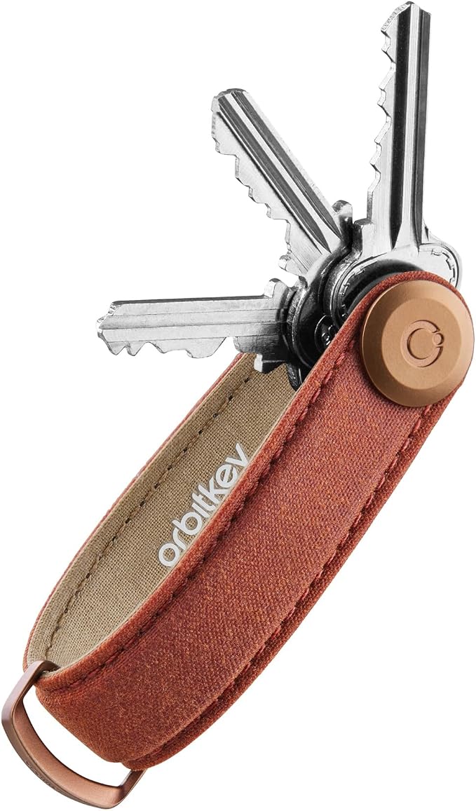 Orbitkey Key Organiser Waxed Canvas by Orbitkey