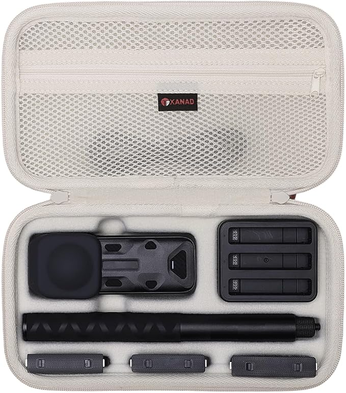 XANAD Hard Case for Insta360 X5/X4/X3/X2 Waterproof 8K 360 Action Camera by XANAD