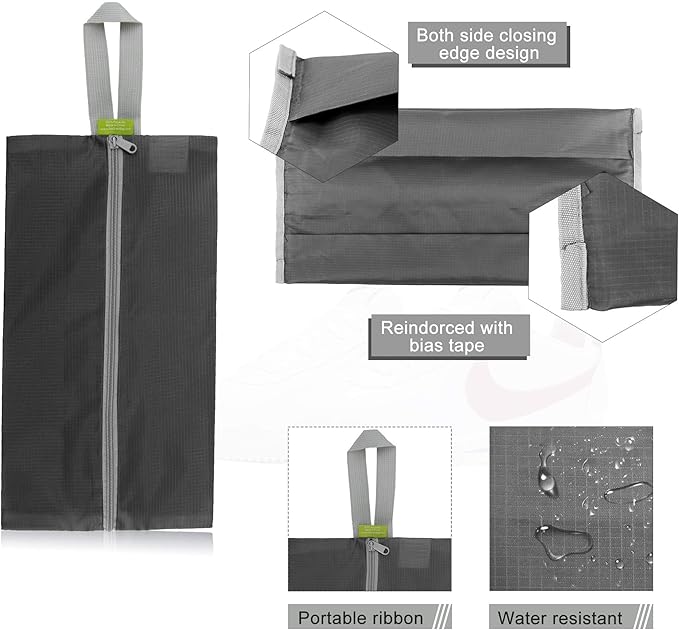 BeeGreen Black Shoe Organizer Set - Image 3