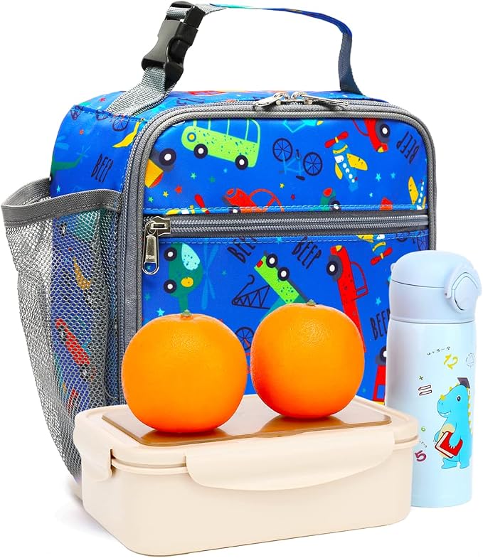 FlowFly Kids Lunch box Insulated Soft Bag Mini Cooler Back to School Thermal - Image 6