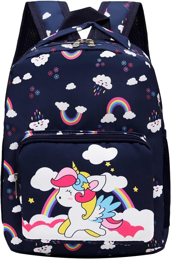 POWOFUN13 inch Kids Toddler Preschool Travel Backpack Cute Cartoon Backpack - Image 2