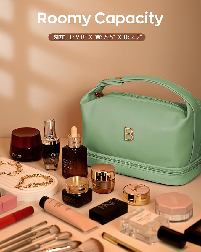 College Gifts for Women, Personalized Makeup Bag - Image 5