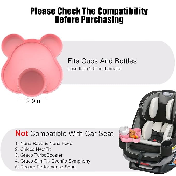 BlueOrigin Car Seat Snack Tray - Image 8