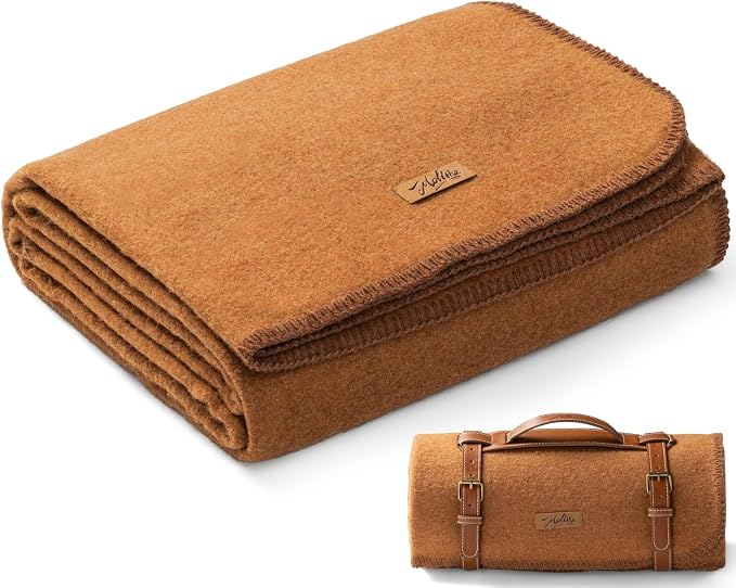 100% Wool Blanket, Military Wool Blanket, Sporting Events, Survival Kits by EmbraceCozyWarmthandUltimateComfort