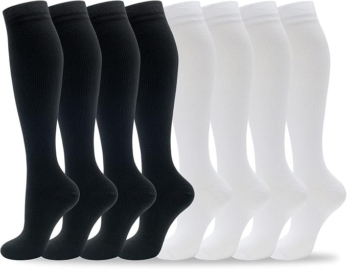 fenglaoda 8 Pairs Compression Socks by fenglaoda