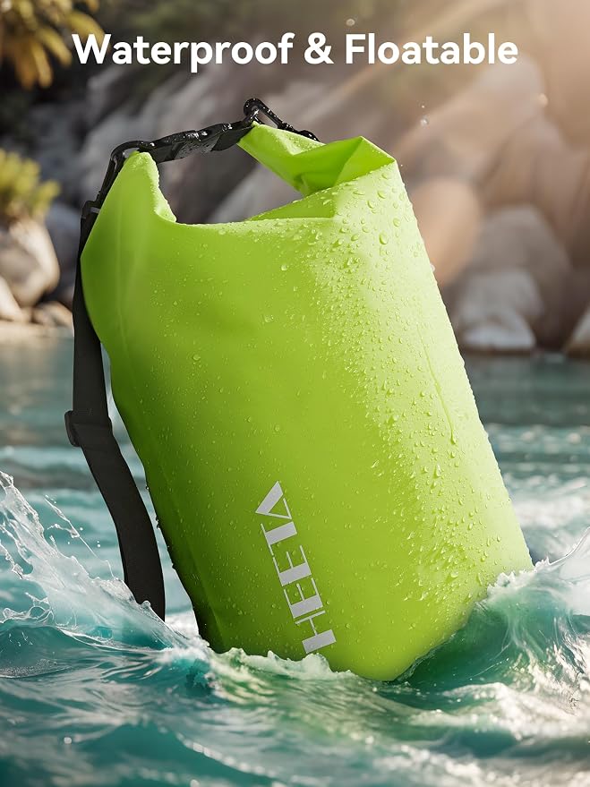 HEETA Waterproof Dry Bag for Women Men 5L/10L/20L/30L/40L Roll Top Lightweight - Image 3