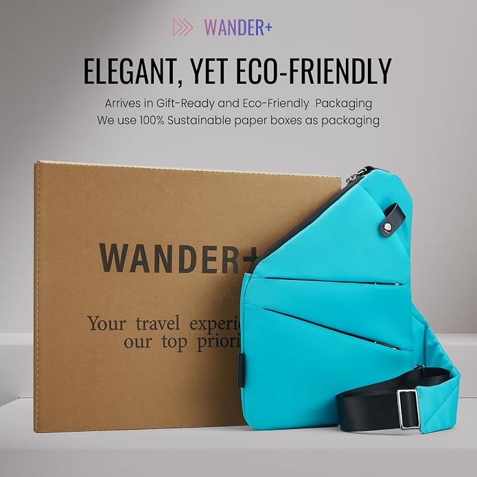 WANDER PLUS® Anti Theft Crossbody Travel Bag - Image 7