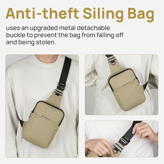VADOO Mini Sling Bag, Small Crossbody Bag - Image 8