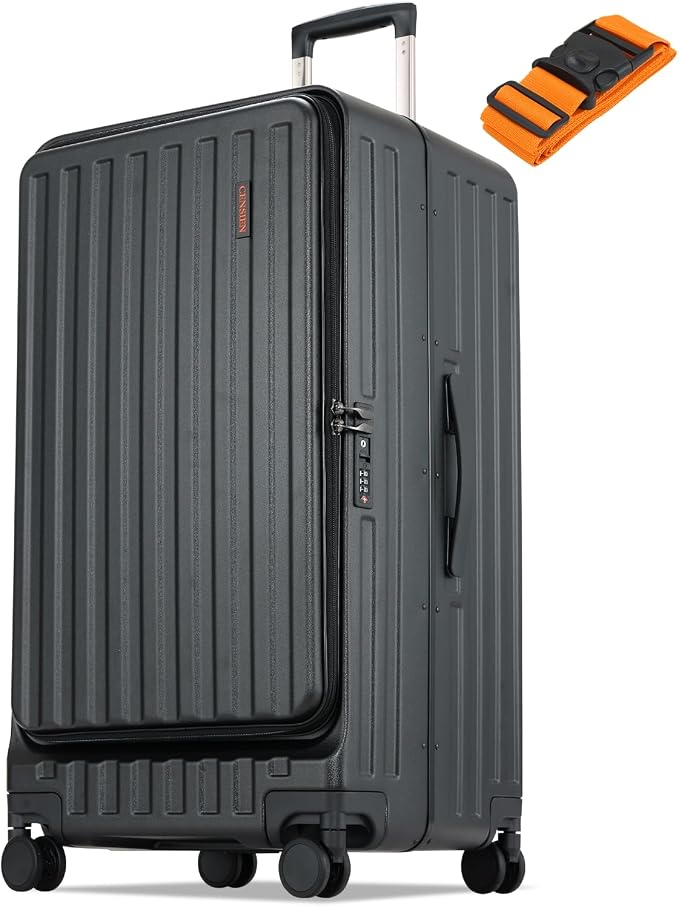 Checked Luggage, Large Suitcase 29 Inch Trunk Luggage by CENSIEN