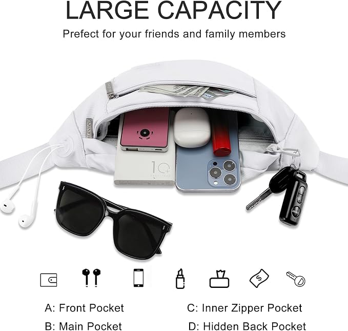 MAXTOP Large Crossbody Fanny Pack - Image 3