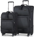 Hanke Luggage Sets 2 Piece Softside Expandable Luggage by Hanke