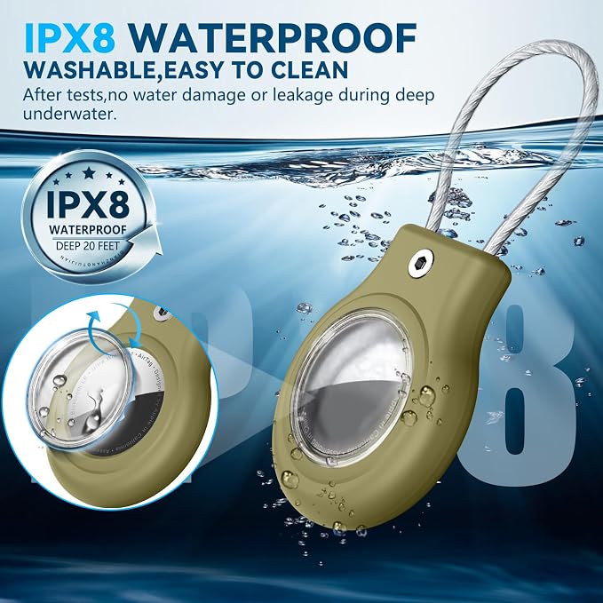 Waterproof Airtag Holder, Airtag Case - Image 2