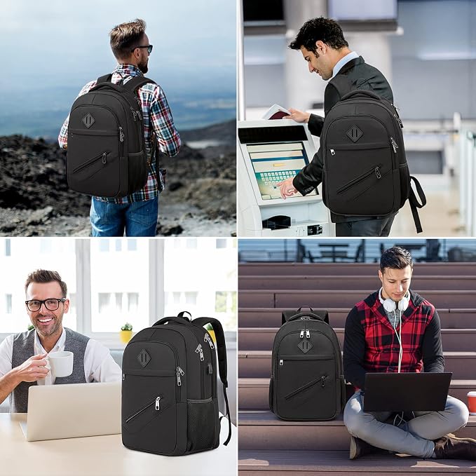 Black Backpack, School Backpacks - Image 6
