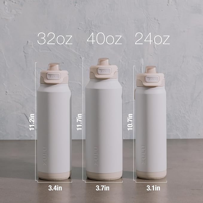 ZULU Powerfill Pro 32oz Stainless Steel Water Bottle - Image 6