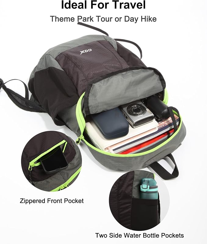 GOX Foldable 20l Backpack For Travel Lightweight Hiking Packable Daypack for - Image 3