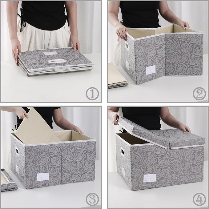 PRANDOM Extra Large Collapsible Storage Boxes - Image 5