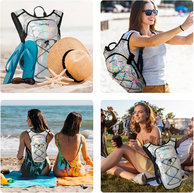 Reflective Hydration Backpack, Hydration Pack - Image 6